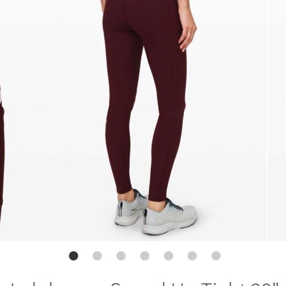 Lululemon Speed Up Tight 28" in Garnet size 4